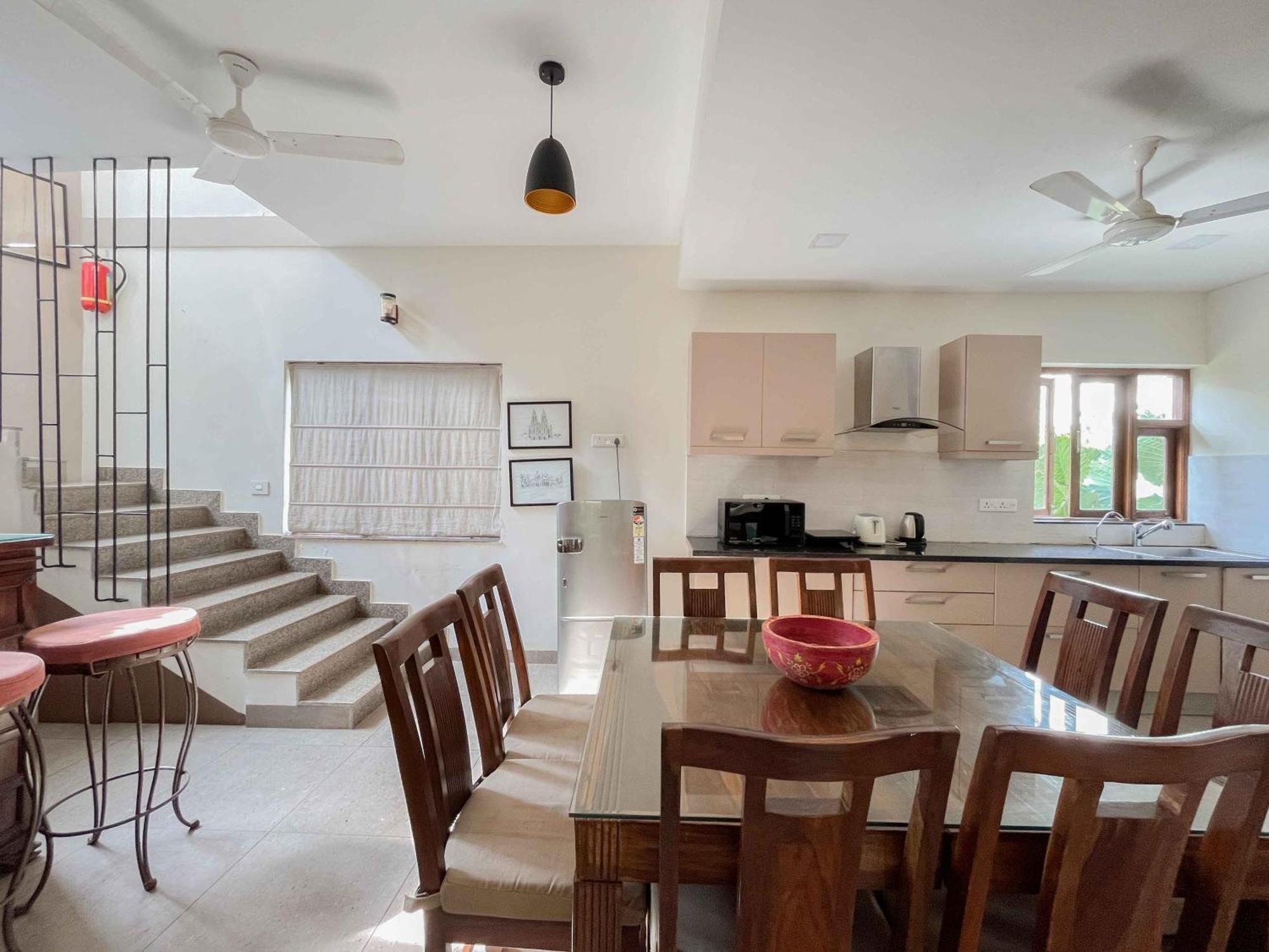 Rainforest - Casa Azure 5 Min Walk To The Beach Calangute Rom bilde