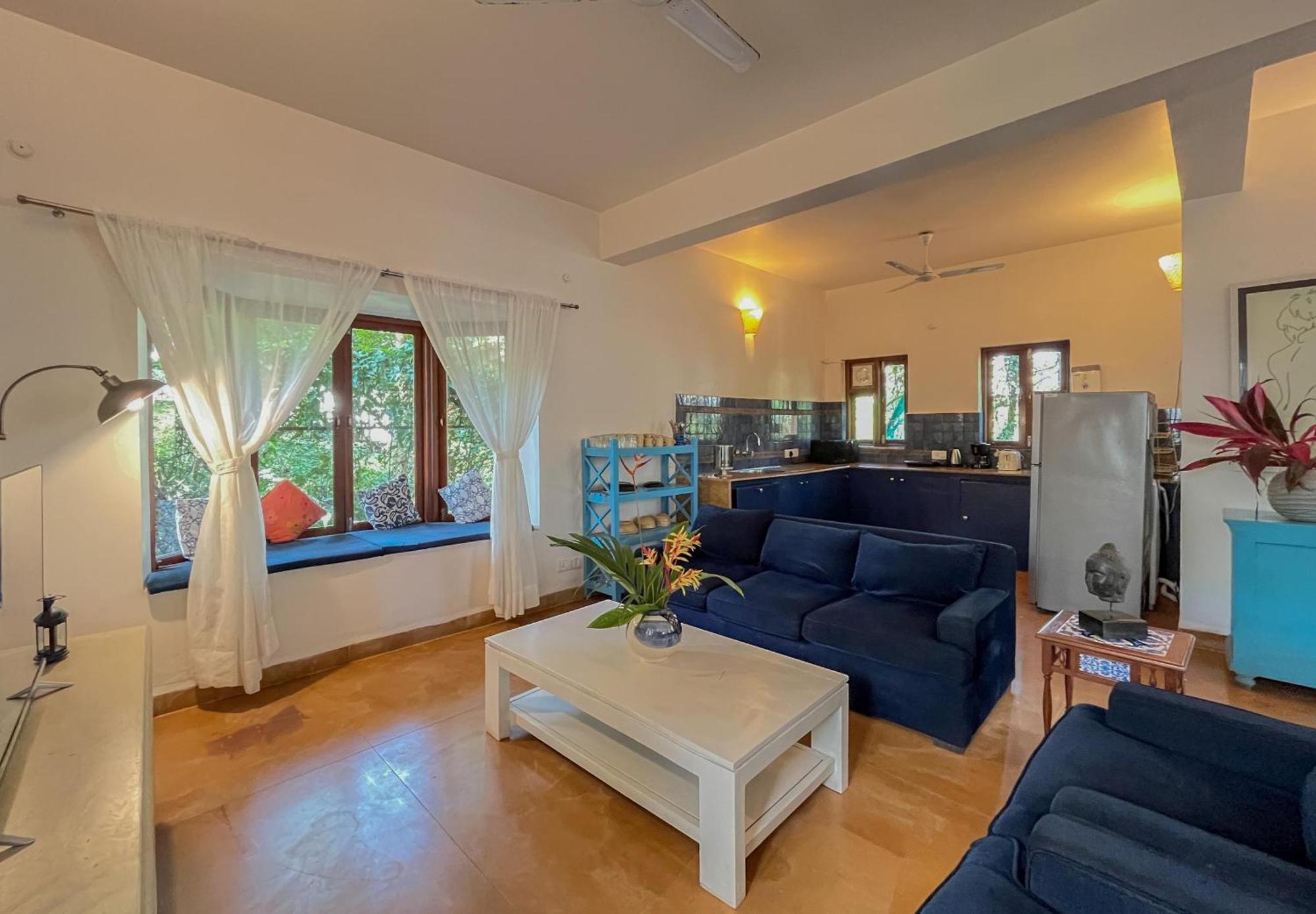 Rainforest - Casa Azure 5 Min Walk To The Beach Calangute Rom bilde